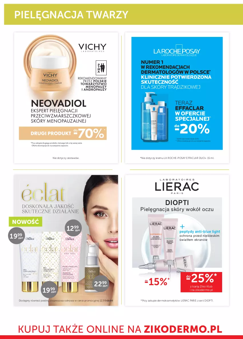 Gazetka promocyjna Ziko - 12-25 SIERPNIA - ważna 12.08 do 25.08.2021 - strona 6 - produkty: Fa, La Roche-Posay, Lierac, Peeling, Pielęgnacja skóry, Ser