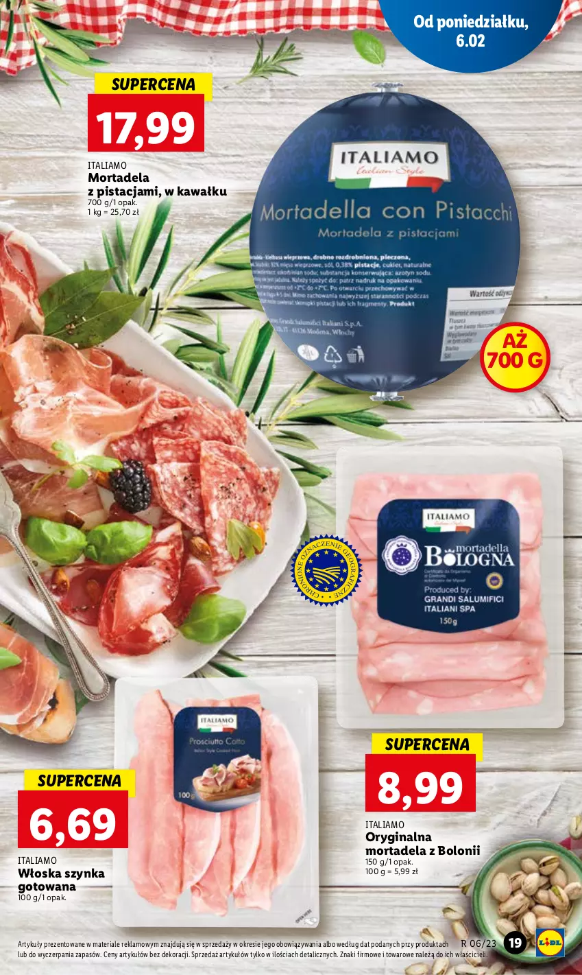 Gazetka promocyjna Lidl - GAZETKA - ważna 06.02 do 08.02.2023 - strona 21 - produkty: Gin, Kawa, Szynka