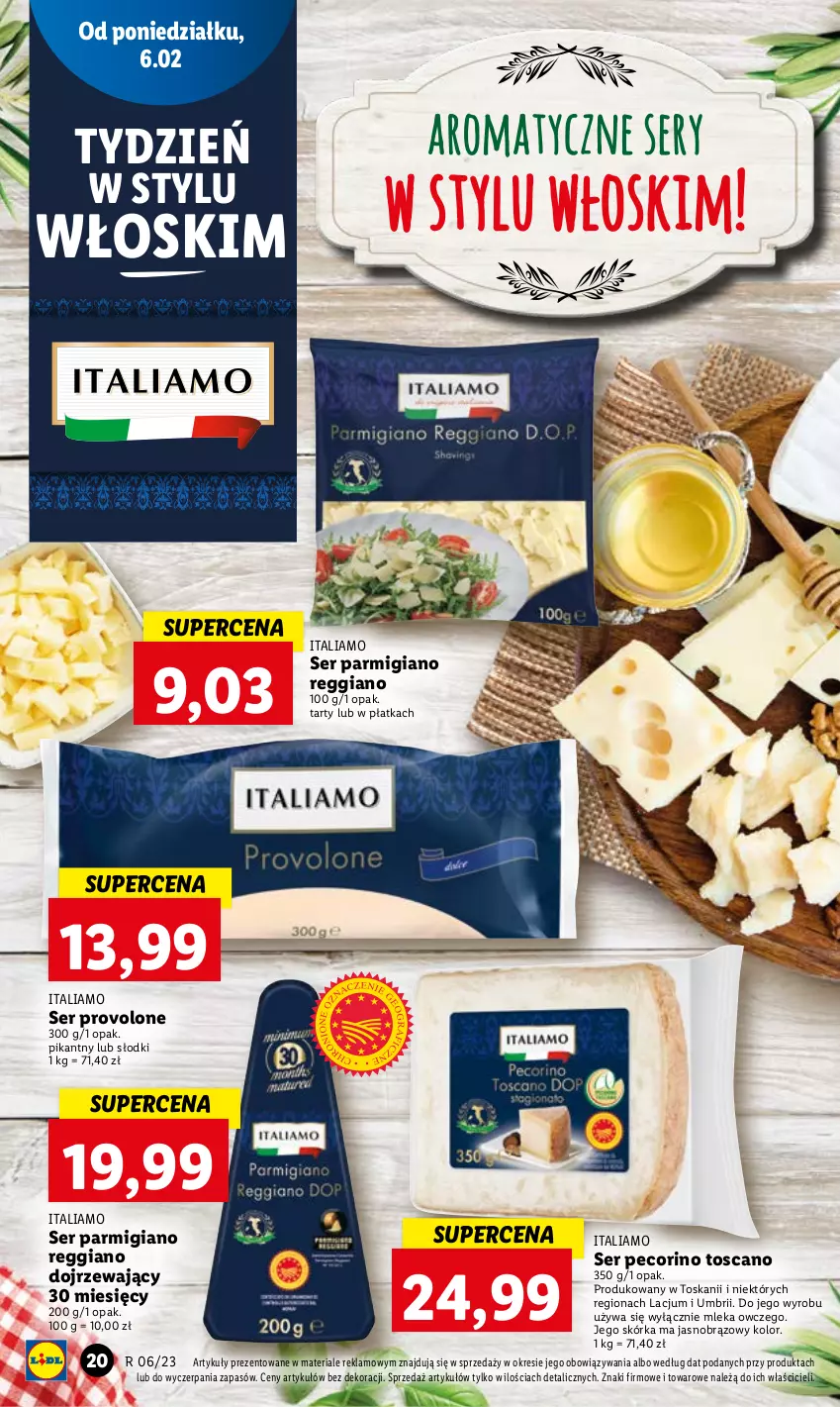 Gazetka promocyjna Lidl - GAZETKA - ważna 06.02 do 08.02.2023 - strona 22 - produkty: Pecorino, Ser