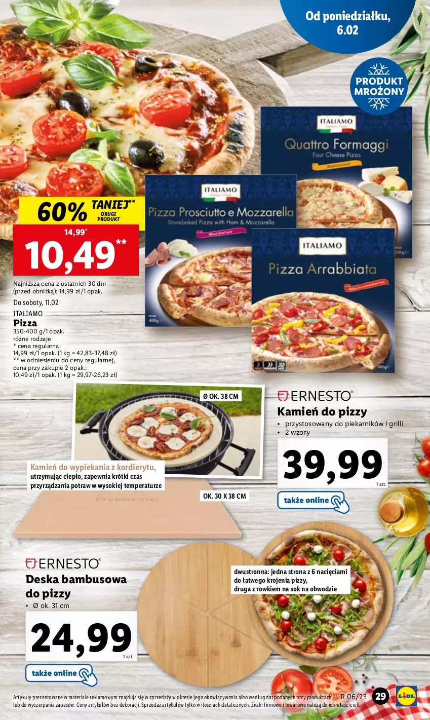 Gazetka promocyjna Lidl - GAZETKA - ważna 06.02 do 08.02.2023 - strona 31 - produkty: Grill, Piekarnik, Pizza, Sok