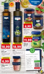 Gazetka promocyjna Lidl - GAZETKA - Gazetka - ważna od 08.02 do 08.02.2023 - strona 25 - produkty: Cebula, Makaron, Sos, Ser, Por, Kapary, Oliwki, Kuchnia, Czosnek, Sos pomidorowy, Pesto, Spaghetti, Bazyl, Barilla, Pecorino