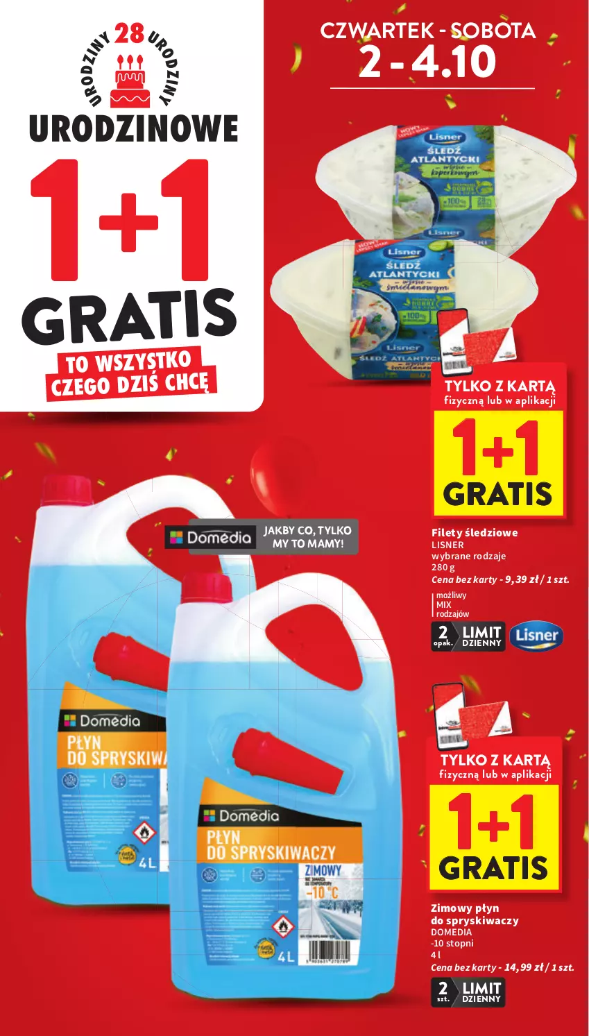 Gazetka promocyjna Intermarche - Gazetka Intermarche - ważna 02.10 do 08.10.2025 - strona 2 - produkty: Gra, Lisner, Płyn do spryskiwaczy, Top