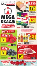 Gazetka promocyjna Intermarche - Gazetka Intermarche - Gazetka - ważna od 08.10 do 08.10.2025 - strona 1 - produkty: Piwa, Piwo, Gra, Szynka wieprzowa, Proszek do prania, Persil, Desperados, Szynka, Pluszak, Pomidor malinowy