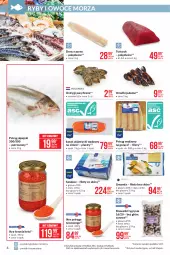 Gazetka promocyjna Makro - [Oferta promocyjna] Artykuły spożywcze i przemysłowe - Gazetka - ważna od 08.03 do 08.03.2021 - strona 4 - produkty: Polędwica, Glazura, Sos, Gry, Ostrygi, Ryby i owoce morza, Owoce morza, Pstrąg, Krewetki, Tuńczyk, Owoce, Pstrąg wędzony, Dorsz, Lazur, Sandacz, Omułki jadalne