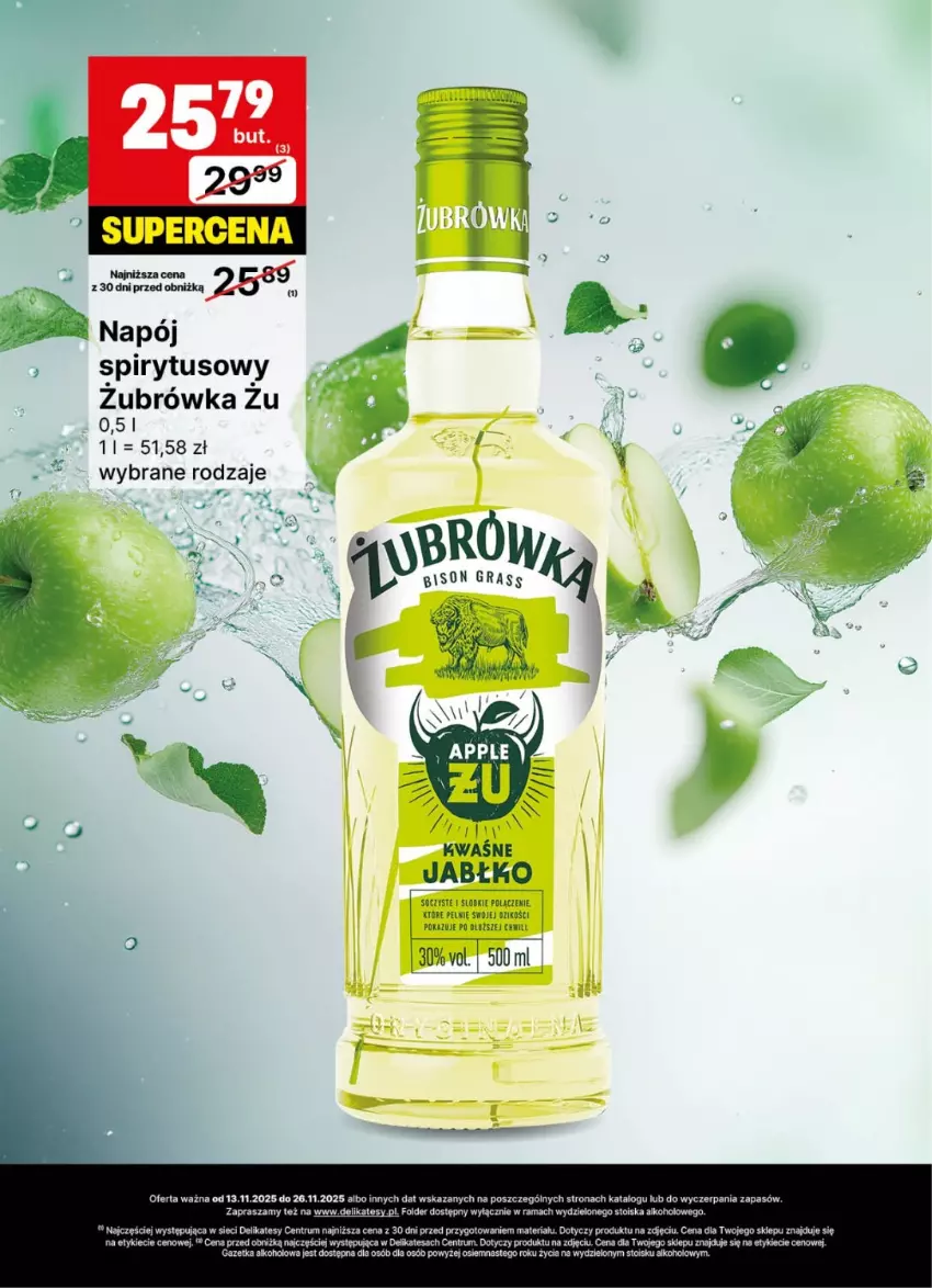 Gazetka promocyjna Delikatesy Centrum - Delibarek DC46-DC47 - ważna 13.11 do 26.11.2025 - strona 20 - produkty: Napój, Rama, Rum