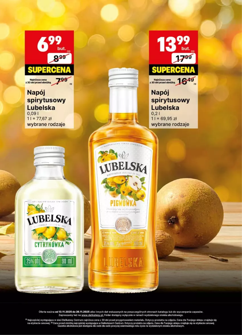 Gazetka promocyjna Delikatesy Centrum - Delibarek DC46-DC47 - ważna 13.11 do 26.11.2025 - strona 22 - produkty: Napój, Rama, Rum
