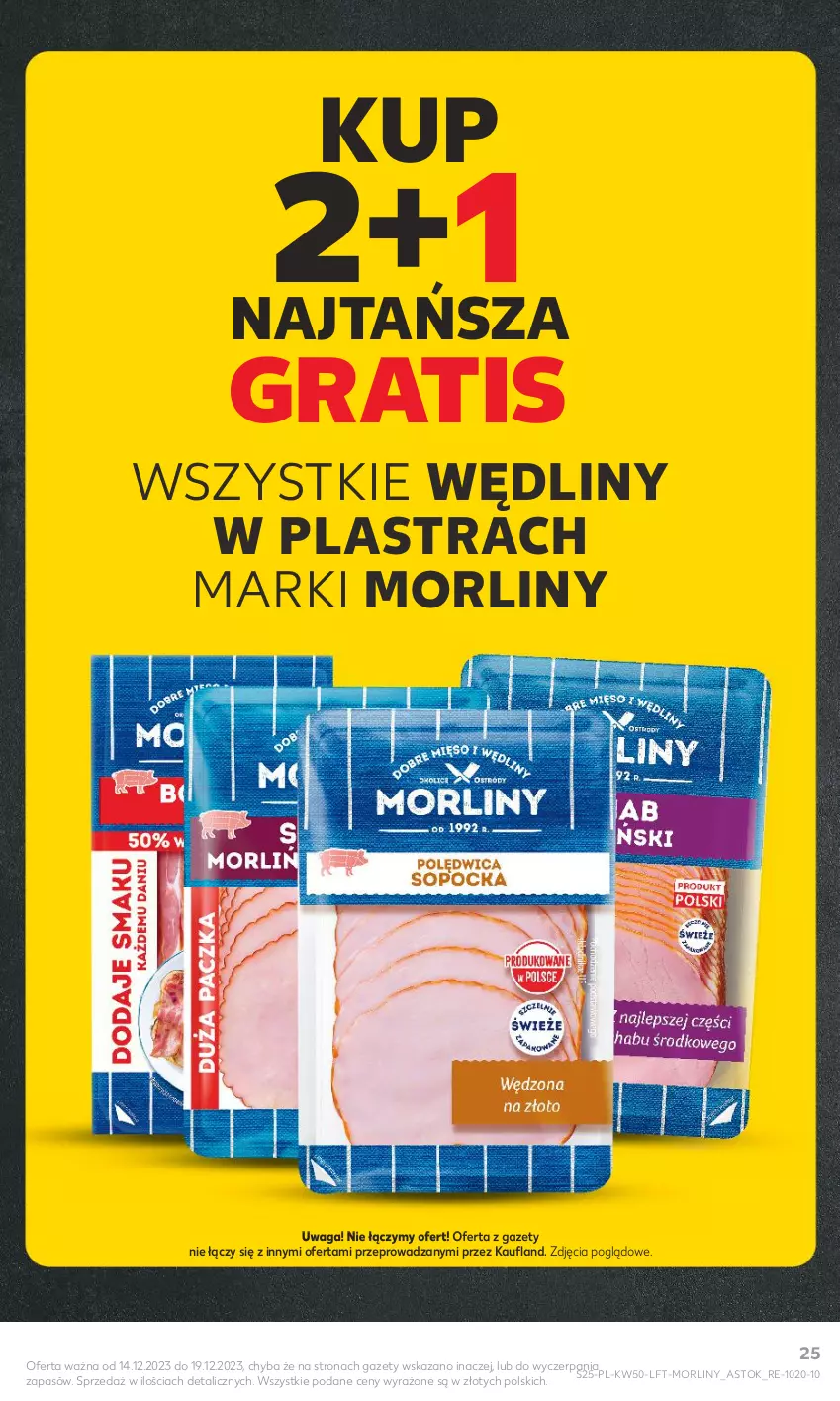 Gazetka promocyjna Kaufland - Gazetka tygodnia - ważna 14.12 do 19.12.2023 - strona 25 - produkty: Gra, Morliny, Waga