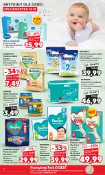 Gazetka promocyjna Kaufland - Gazetka tygodnia - Gazetka - ważna od 19.12 do 19.12.2023 - strona 72 - produkty: Humana, Por, Gerber, Pampers, Pieluchy, Majtki, BoboVita, Chusteczki, Danie dla dzieci, Dzieci, Pieluchomajtki, Olej