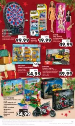 Gazetka promocyjna Kaufland - Gazetka tygodnia - Gazetka - ważna od 19.12 do 19.12.2023 - strona 75 - produkty: Minecraft, Gry, Gra, LEGO Minecraft, Wywrotka, Straż pożarna, LEGO Friends, LEGO Technic, Pojazd, LEGO, Barbie, Rower, Lalka, Fa