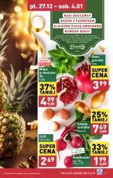 Gazetka promocyjna Aldi - Farmer ALDIK poleca świeże owoce i warzywa - Gazetka - ważna od 04.01 do 04.01.2025 - strona 5 - produkty: Cebula, Gra, Cebula szalotka, Granat, Szal, Mięta, Liczi