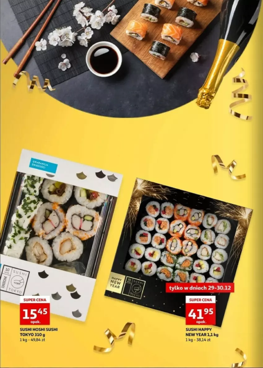 Gazetka promocyjna Auchan - ważna 27.12.2023 do 30.12.2024 - strona 24 - produkty: Acana, Sushi