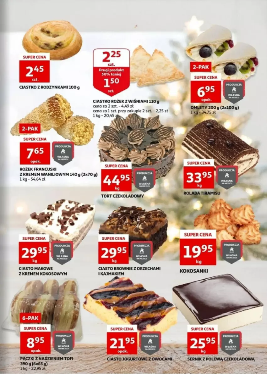 Gazetka promocyjna Auchan - ważna 27.12.2023 do 30.12.2024 - strona 7 - produkty: Brownie