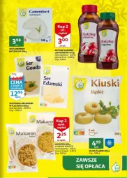 Gazetka promocyjna Auchan - Gazetka - ważna od 30.12 do 30.12.2024 - strona 20 - produkty: Ketchup, Makaron, Ser, Camembert, Edam, Gouda