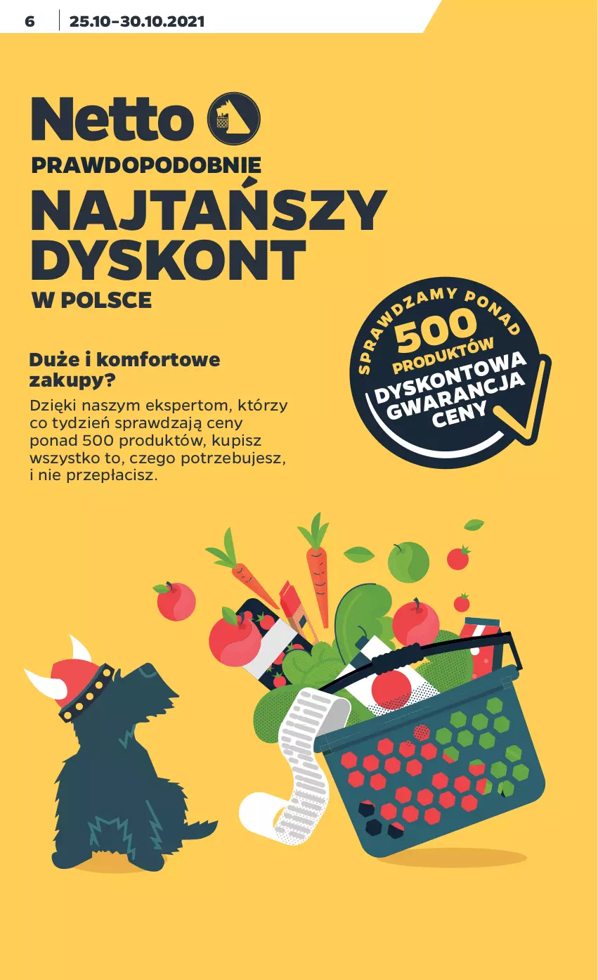 Gazetka promocyjna Netto - Gazetka spożywcza - ważna 25.10 do 30.10.2021 - strona 6