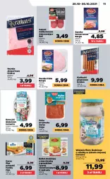 Gazetka promocyjna Netto - Gazetka spożywcza - Gazetka - ważna od 30.10 do 30.10.2021 - strona 11 - produkty: Krakus, Ser, Por, Pur, Salami, Ryba po grecku, Ryba, Bell, Kiełbaski pieprzowe, Szynka konserwowa, Dega, Szynka, Pieprz, Sport, Kotlet, Koreczki śledziowe, Szynka biała, Dorsz, Olej, Fa