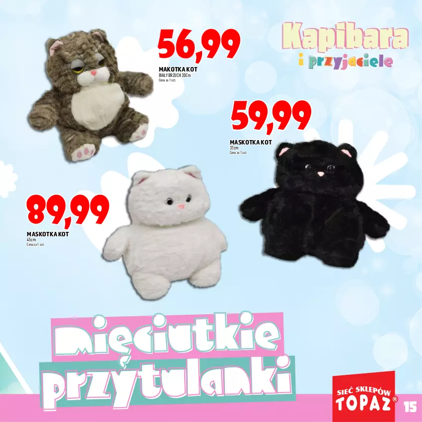 Gazetka promocyjna Topaz - Gazetka - ważna 24.09 do 08.10.2025 - strona 15 - produkty: Lanki