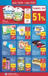 Gazetka promocyjna Aldi - Pełna oferta - Gazetka - ważna od 17.01 do 17.01.2027 - strona 8 - produkty: Chrzan, Serek puszysty, Top, Ser, Twaróg, Piątnica, Bell, Jogurt, Twix, Sałat, Serek, Mars, Fanta, Miks tłuszczowy, Bella, Finuu, Jogobella, Olej, Jogurt pitny, Fa