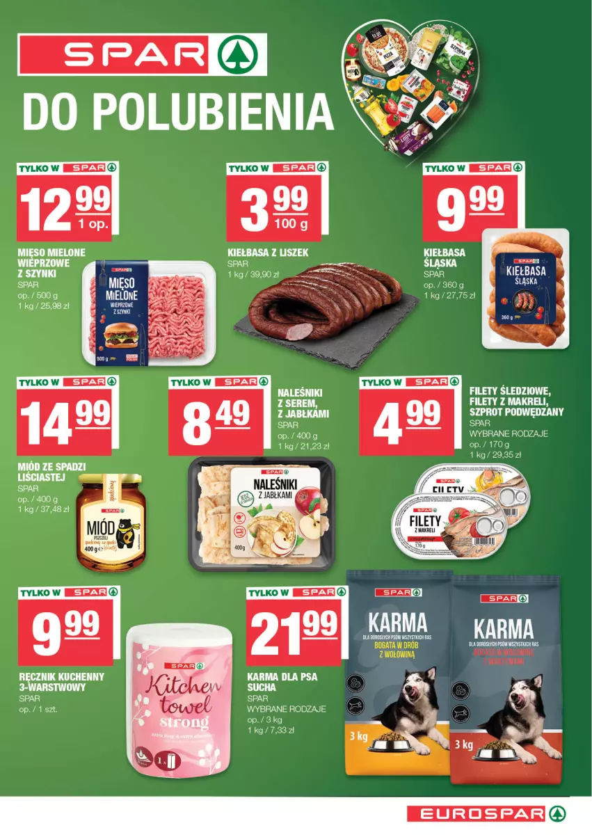 Gazetka promocyjna Spar - EuroSpar - ważna 09.03 do 19.03.2025 - strona 15 - produkty: Jabłka, Kiełbasa, Naleśniki, Ser, Szprot