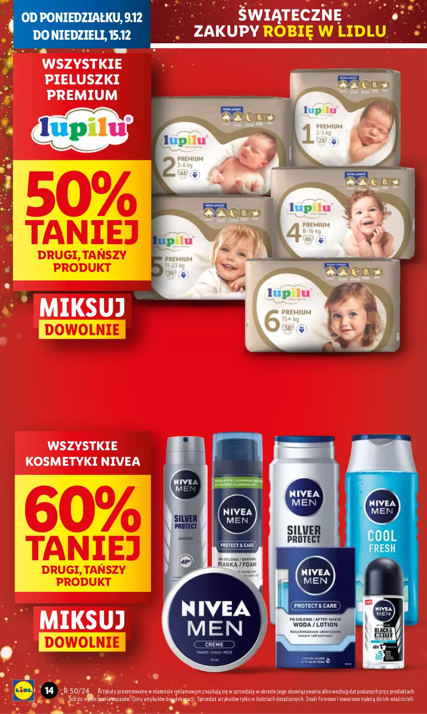 Gazetka promocyjna Lidl - GAZETKA - ważna 09.12 do 11.12.2024 - strona 14 - produkty: Nivea