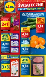 Gazetka promocyjna Lidl - GAZETKA - Gazetka - ważna od 11.12 do 11.12.2024 - strona 1 - produkty: Mandarynki, Sok, Gra, Pilos, Schab wieprzowy, Masło, Mleko, LG