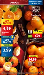 Gazetka promocyjna Lidl - GAZETKA - Gazetka - ważna od 11.12 do 11.12.2024 - strona 21 - produkty: Mandarynki, Owoce