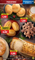 Gazetka promocyjna Lidl - GAZETKA - Gazetka - ważna od 11.12 do 11.12.2024 - strona 25 - produkty: Piec, Piernik, Ser, Pieczywo, Chleb, Bułka, Dynią