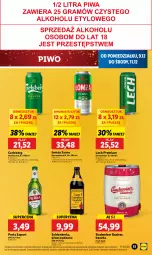 Gazetka promocyjna Lidl - GAZETKA - Gazetka - ważna od 11.12 do 11.12.2024 - strona 55 - produkty: Piwo, Ser, Por, Perła, Carlsberg, Lech Premium