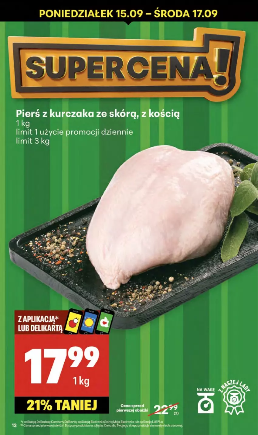 Gazetka promocyjna Delikatesy Centrum - Franczyza DC37 Czwartek - ważna 11.09 do 17.09.2025 - strona 13 - produkty: Dron, Kurczak, Rum