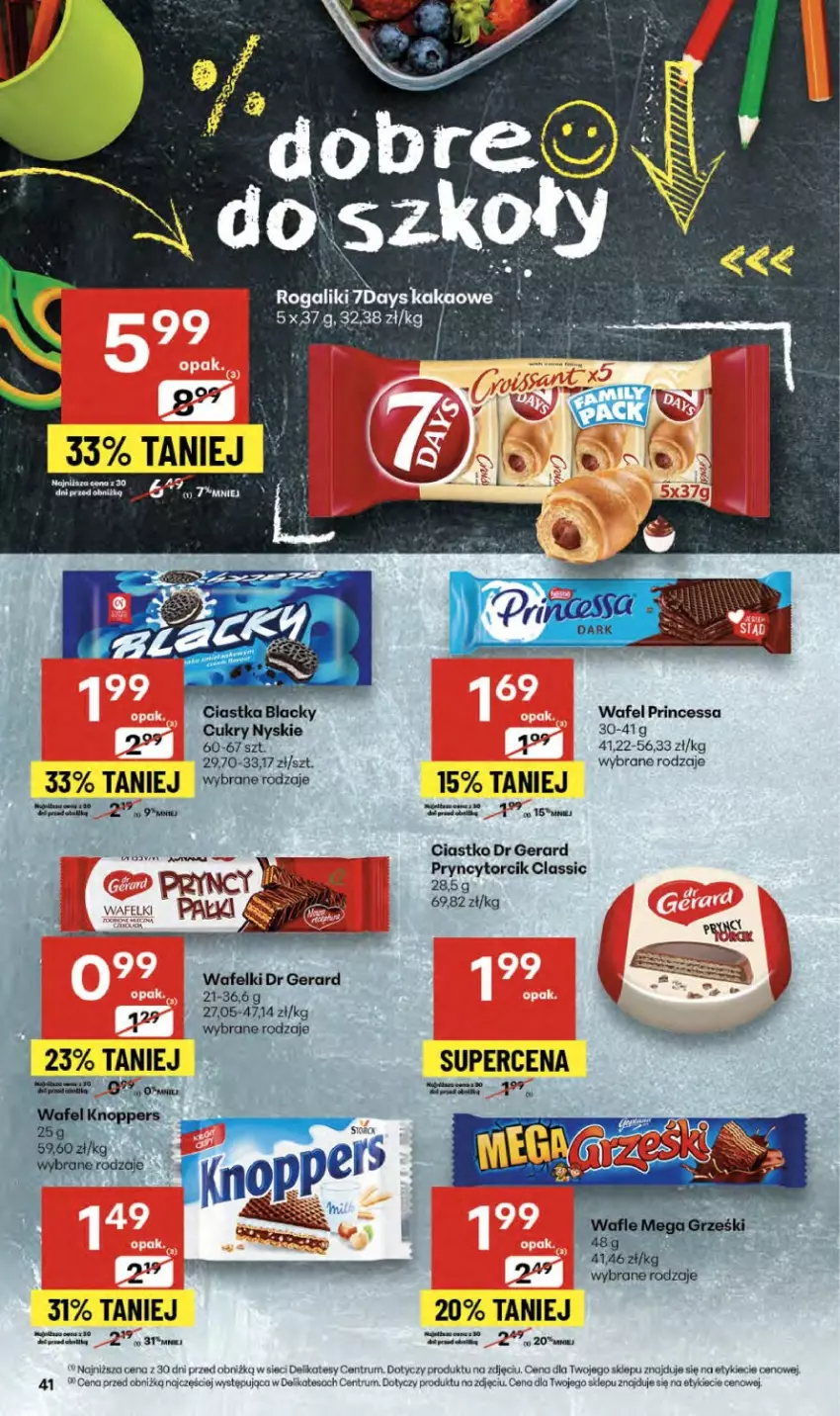 Gazetka promocyjna Delikatesy Centrum - Franczyza DC37 Czwartek - ważna 11.09 do 17.09.2025 - strona 41 - produkty: Dr Gerard, Princessa, Rum