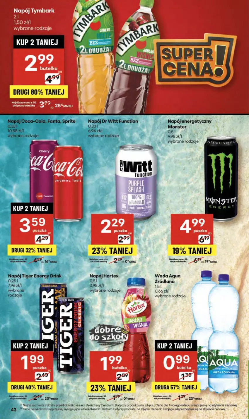 Gazetka promocyjna Delikatesy Centrum - Franczyza DC37 Czwartek - ważna 11.09 do 17.09.2025 - strona 43 - produkty: LANA, Rum, Woda