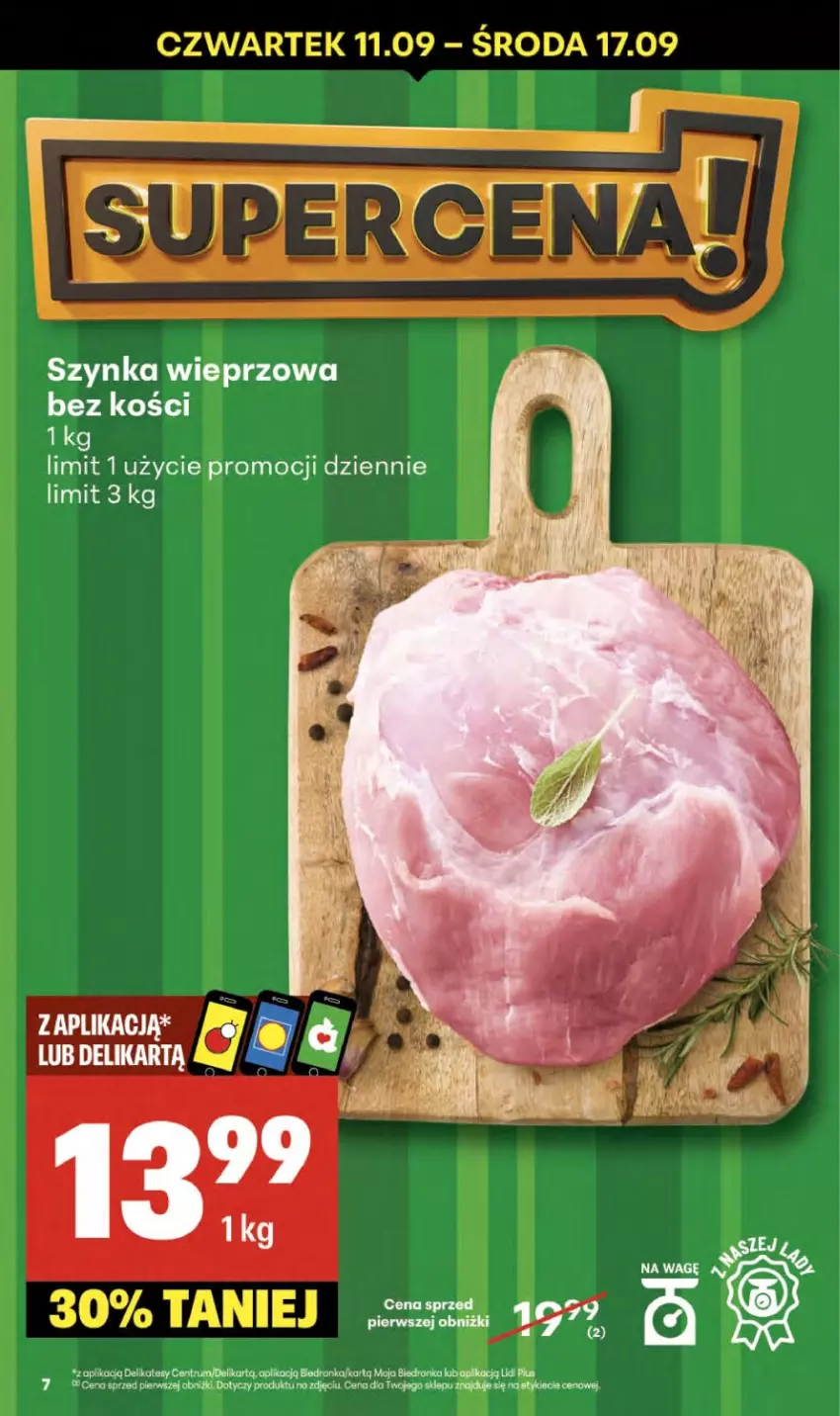 Gazetka promocyjna Delikatesy Centrum - Franczyza DC37 Czwartek - ważna 11.09 do 17.09.2025 - strona 7 - produkty: Dron, Rum, Szynka, Szynka wieprzowa