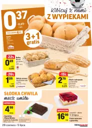 Gazetka promocyjna Intermarche - Gazetka promocyjna - Gazetka - ważna od 05.07 do 05.07.2021 - strona 15 - produkty: Piec, Ser, BIC, Cukier, Delicja serowa, Słodka Chwila, Szarlotka, Chleb, Gala, Bułka