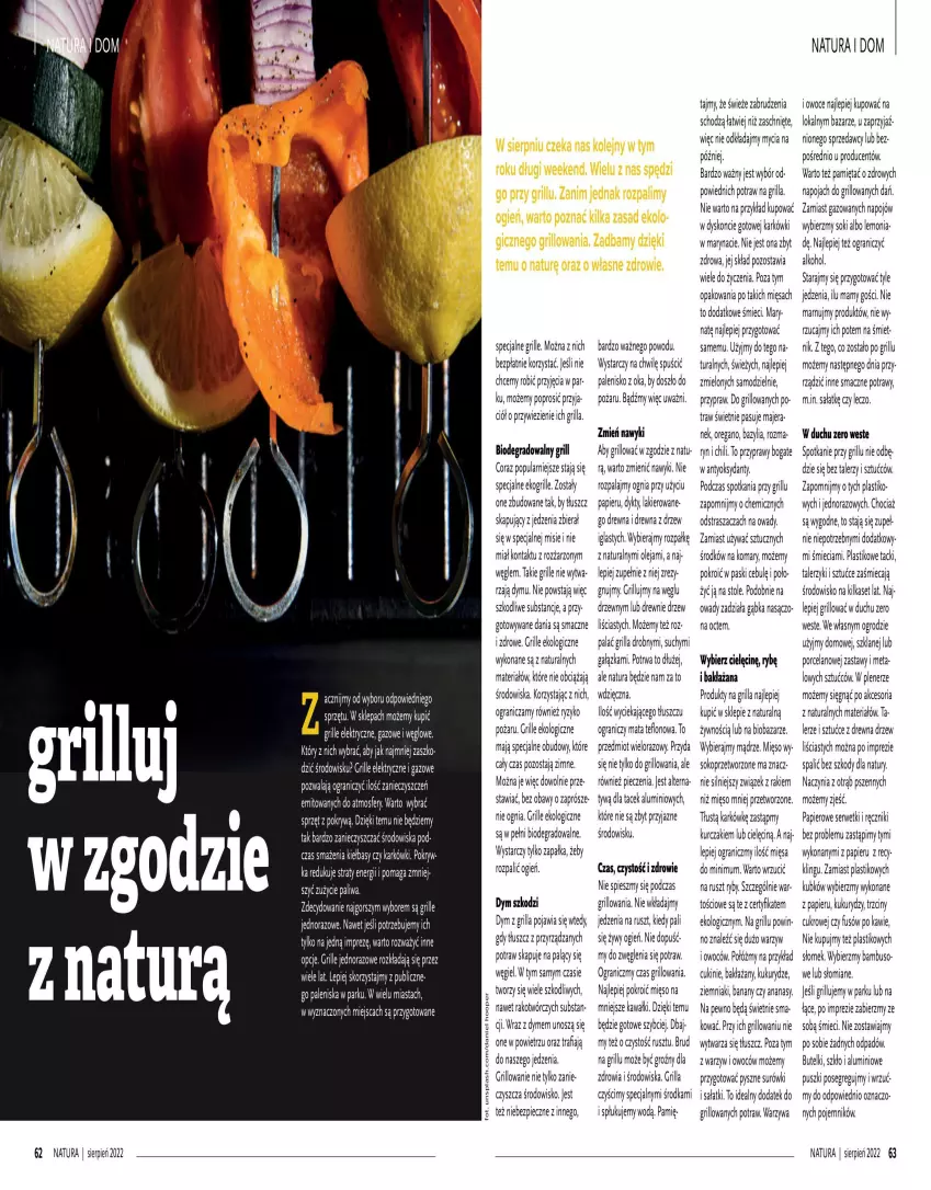 Gazetka promocyjna Drogerie Natura - Gazetka Drogerie Natura - ważna 01.08 do 31.08.2022 - strona 32 - produkty: Ananas, Banany, Bazyl, Bazylia, Gra, Grill, Hoop, Kawa, Kurczak, Lakier, Mięso, O nas, Olej, Owoce, Palenisko, Papier, Piec, Piwa, Pojemnik, Por, Przyprawy, Ręcznik, Sałat, Ser, Serwetki, Sok, Sprzedawcy, Talerz, Talerzyk, Warzywa, Zdrowie, Ziemniaki