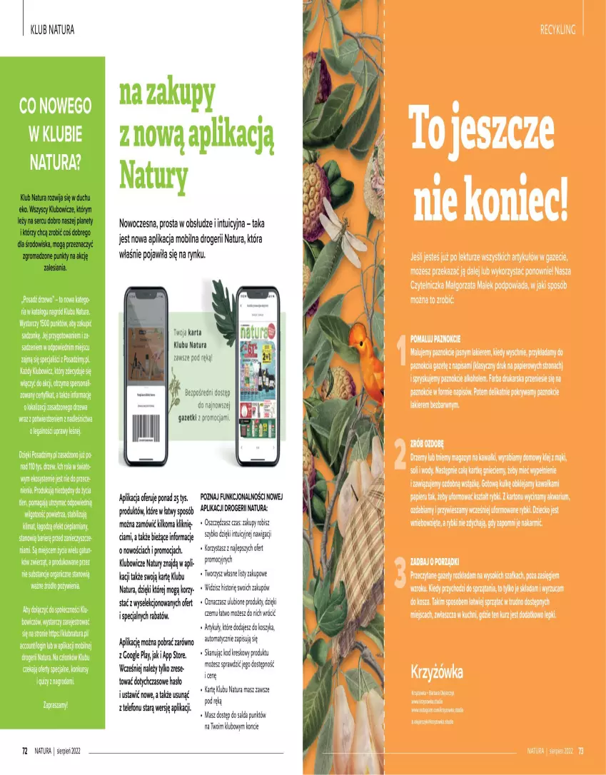 Gazetka promocyjna Drogerie Natura - Gazetka Drogerie Natura - ważna 01.08 do 31.08.2022 - strona 37 - produkty: Anew, Gin, Kosz, Mobil, Nawigacji, Piwa, Quiz, Telefon