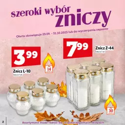 Gazetka promocyjna Topaz - Gazetka - Gazetka - ważna od 31.10 do 31.10.2025 - strona 2 - produkty: Znicz