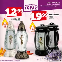 Gazetka promocyjna Topaz - Gazetka - Gazetka - ważna od 31.10 do 31.10.2025 - strona 5 - produkty: Rum, Róża, Prima, Znicz