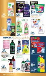 Gazetka promocyjna Super Pharm - Gazetka - Gazetka - ważna od 28.02 do 28.02.2024 - strona 18 - produkty: Domestos, Frosch, Do mycia naczyń, Yope, Finish, Lovela, Air Wick, Perełki zapachowe, Lack, Somat, Perwoll, Zmywarki, Ariel, Kapsułki do prania, Lenor