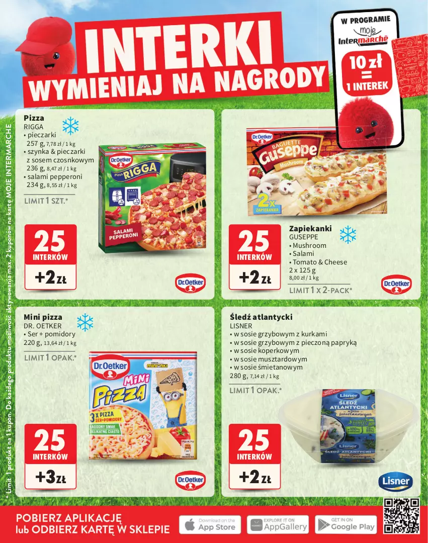 Gazetka promocyjna Intermarche - Gazetka Intermarche - ważna 02.03 do 30.06.2026 - strona 14 - produkty: Dr. Oetker, Lisner, Mus, Piec, Pizza, Pomidory, Salami, Ser, Sos, Szynka