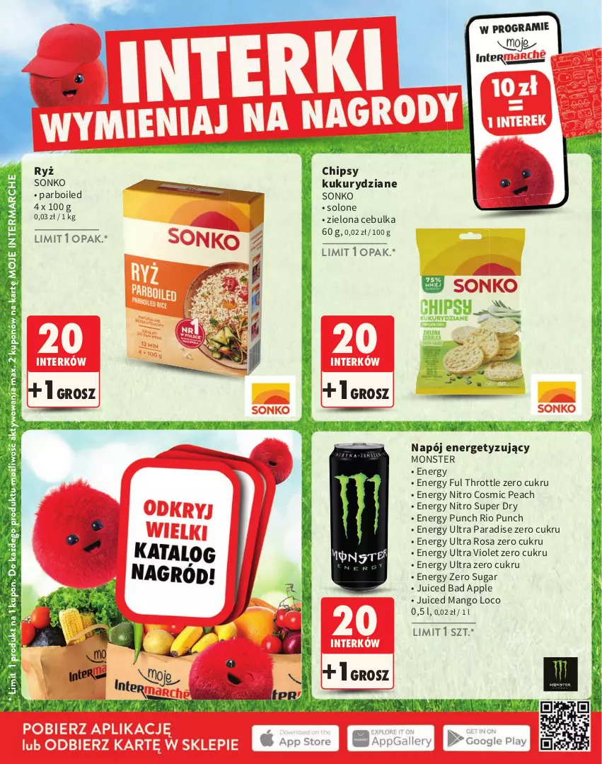 Gazetka promocyjna Intermarche - Gazetka Intermarche - ważna 02.03 do 30.06.2026 - strona 8 - produkty: Chipsy, Mango, Napój, Ryż, Sonko