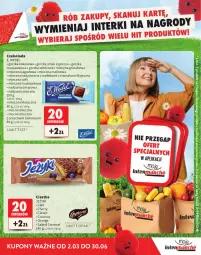 Gazetka promocyjna Intermarche - Gazetka Intermarche - Gazetka - ważna od 30.06 do 30.06.2026 - strona 11 - produkty: Ciastka, Ser, Jeżyki, Czekolada, E. Wedel, Deser, Kokos