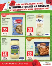 Gazetka promocyjna Intermarche - Gazetka Intermarche - Gazetka - ważna od 30.06 do 30.06.2026 - strona 19 - produkty: Majonez, Gin, Orzeszki, Napój roślinny, Babuni, Frytki, Alpro, Orzeszki ziemne, Napój, Hellmann’s