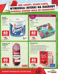Gazetka promocyjna Intermarche - Gazetka Intermarche - Gazetka - ważna od 30.06 do 30.06.2026 - strona 23 - produkty: Ser, Mus, Papier, Lody, Mleczko, Ręcznik, Ptasie mleczko, E. Wedel, Deser, Arbuz, Kiełbasa, Olewnik