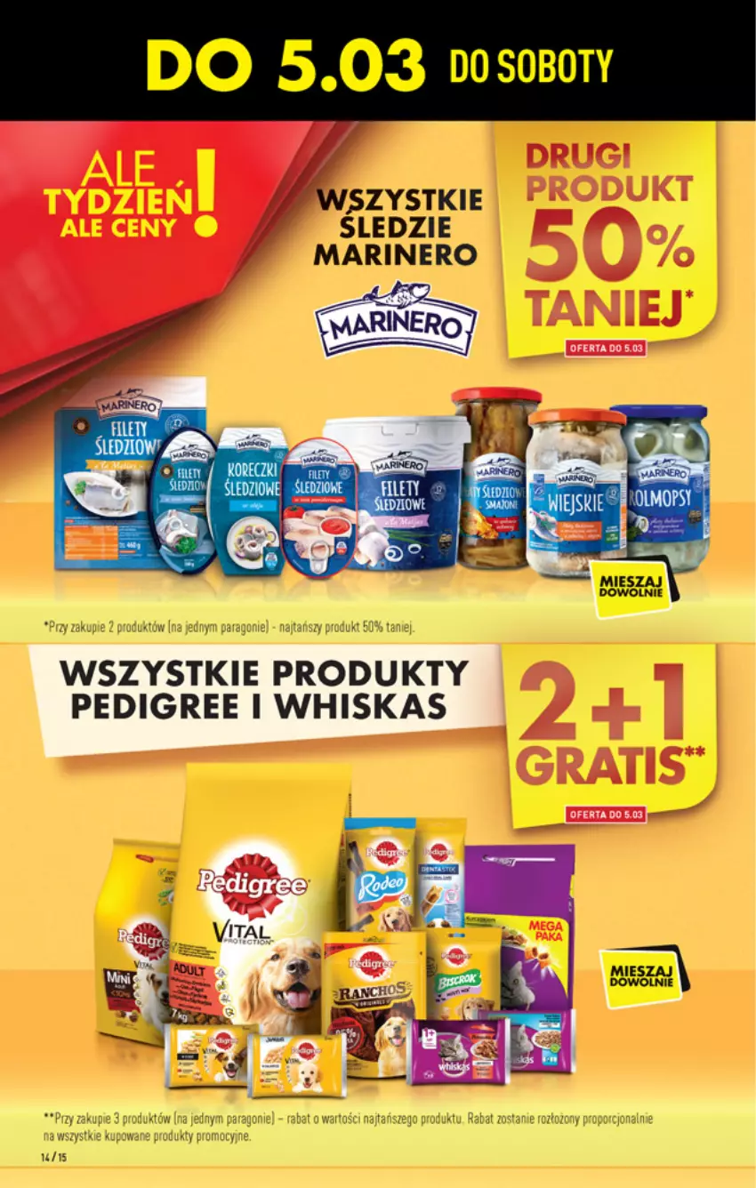 Gazetka promocyjna Biedronka - W tym tygodniu - ważna 03.03 do 09.03.2022 - strona 14 - produkty: Fa, Pedigree, Por, Whiskas