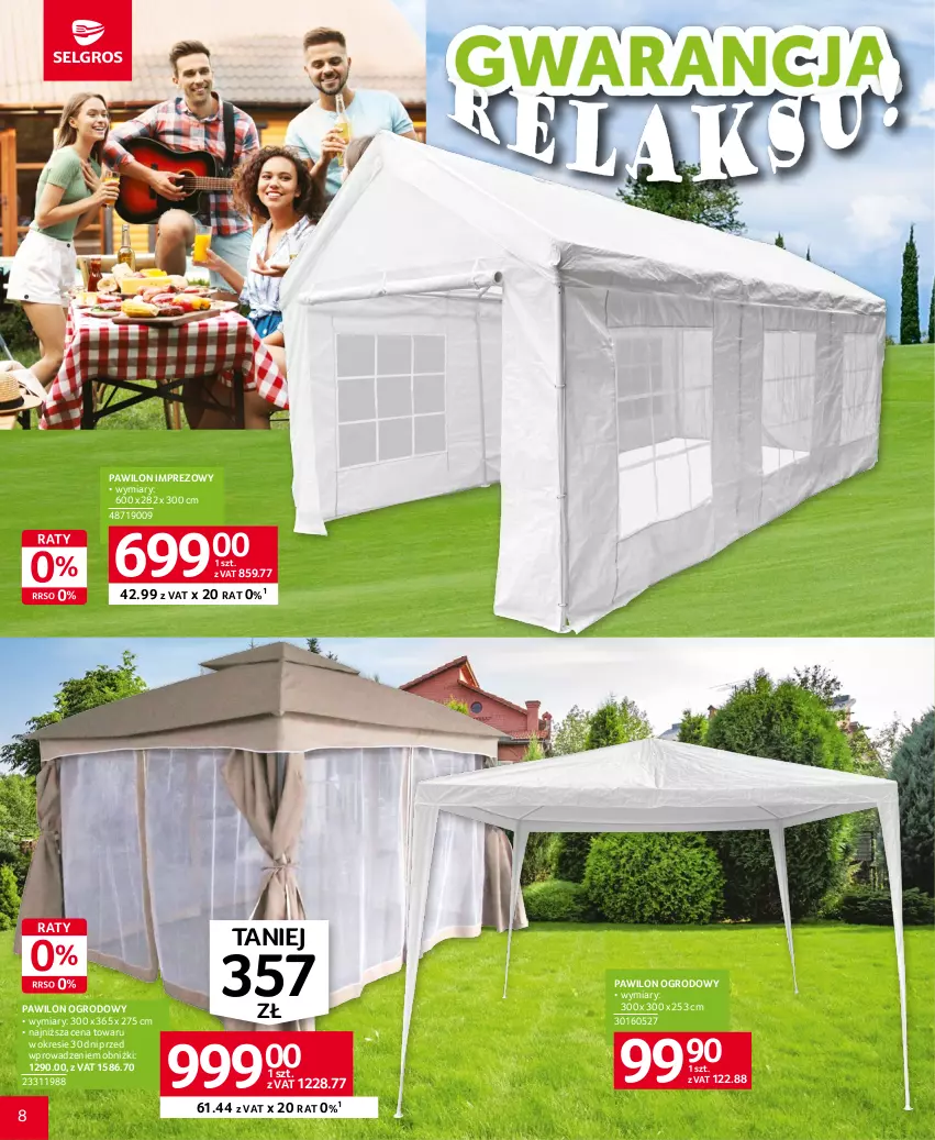 Gazetka promocyjna Selgros - Katalog Meble Ogrodowe - ważna 18.05 do 31.05.2023 - strona 8