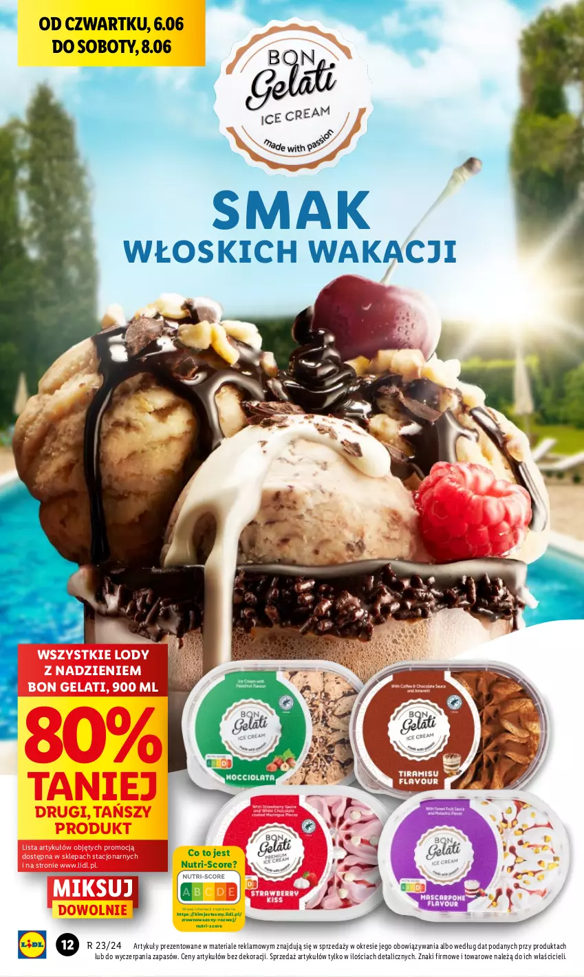 Gazetka promocyjna Lidl - GAZETKA - ważna 06.06 do 08.06.2024 - strona 16 - produkty: Lody, Wazon