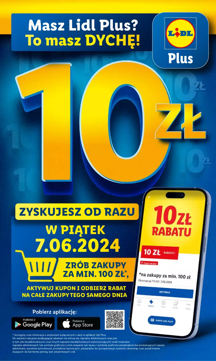 Gazetka promocyjna Lidl - GAZETKA - ważna 06.06 do 08.06.2024 - strona 4 - produkty: Gra, Karmi, Napoje, Znicz