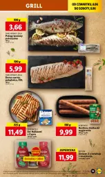 Gazetka promocyjna Lidl - GAZETKA - Gazetka - ważna od 08.06 do 08.06.2024 - strona 23 - produkty: Polędwica, Ketchup, Ser, Mus, Pstrąg tęczowy, Roślinne kiełbaski, Kotlin, Pstrąg, Dorsz, Grill, Musztarda