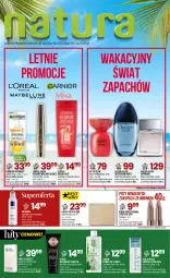 Gazetka promocyjna Drogerie Natura - Gazetka Drogerie Natura - Gazetka - ważna od 24.07 do 24.07.2023 - strona 1 - produkty: Woda perfumowana, Long 4 Lashes, Elseve, Ser, Rum, Puf, Płyn micelarny, Calvin Klein, Perfum, Pasta do zębów, KOBO, Tusz, PAESE, Lion, Serum, Perła, Woda toaletowa, Puder, Szampon, Syoss, Garnier, SESSIO, Odżywka, Lirene, Woda, Antyperspirant