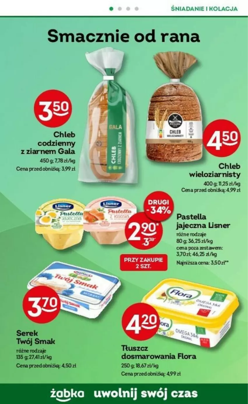 Gazetka promocyjna Żabka - ważna 03.01 do 16.01.2024 - strona 32 - produkty: Chleb, Chleb wieloziarnisty, Fa, Flora, Gala, Pastella