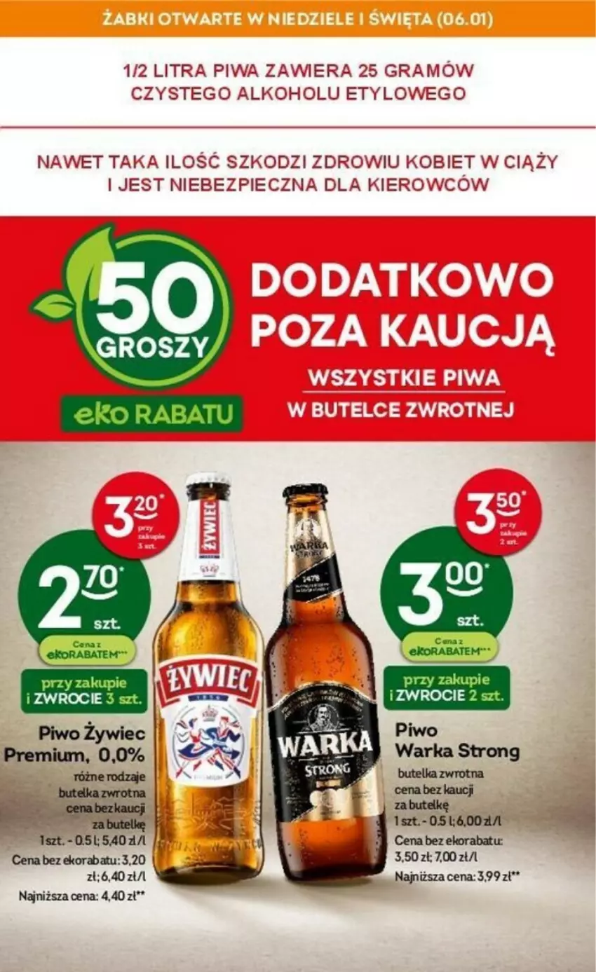 Gazetka promocyjna Żabka - ważna 03.01 do 16.01.2024 - strona 51 - produkty: Gra, Piec, Piwa, Piwo, Warka